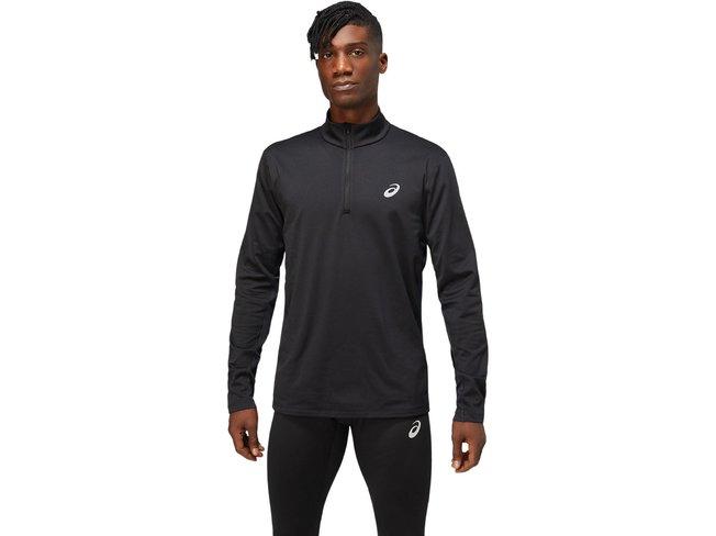 ASICS Core LS 1/2 Zip Winter Top men black