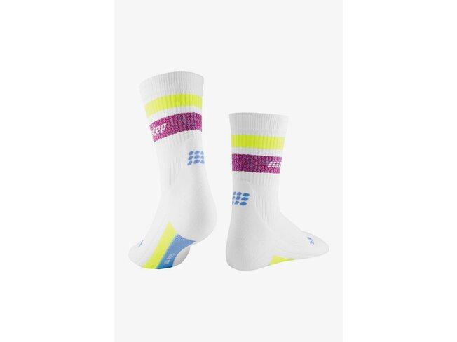 Bežecké ponožky CEP Miami vibes Mid Cut Socks men neon