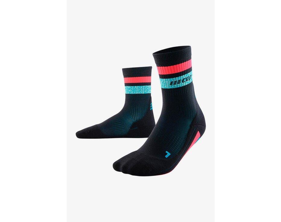 Bežecké ponožky CEP Miami vibes Mid Cut Socks men black    