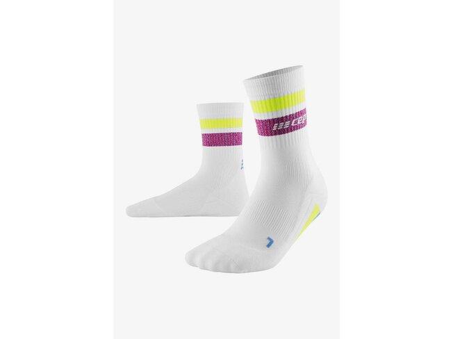 Bežecké ponožky CEP Miami vibes Mid Cut Socks men neon