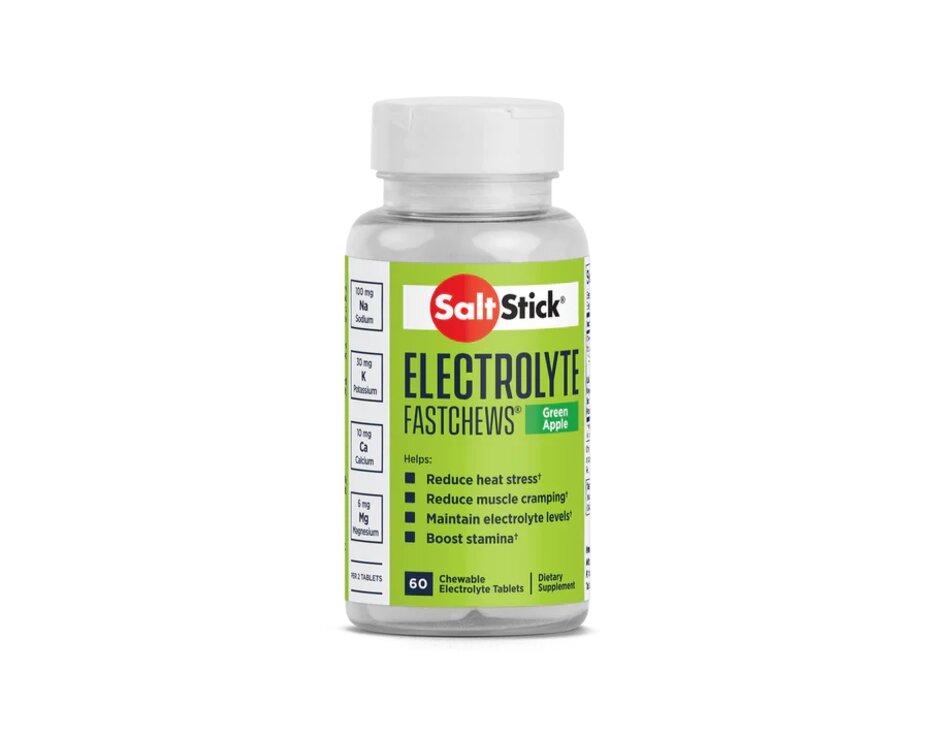 SaltStick Electrolyte FastChews Green apple