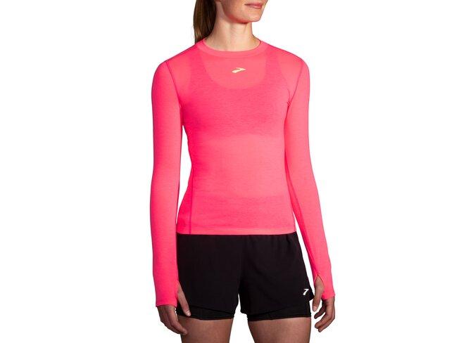 Brooks High point Long Sleeve women pink