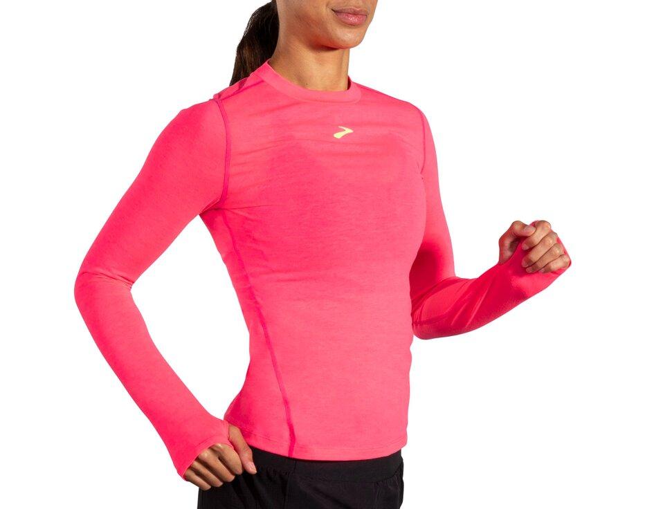 Brooks High point Long Sleeve women pink