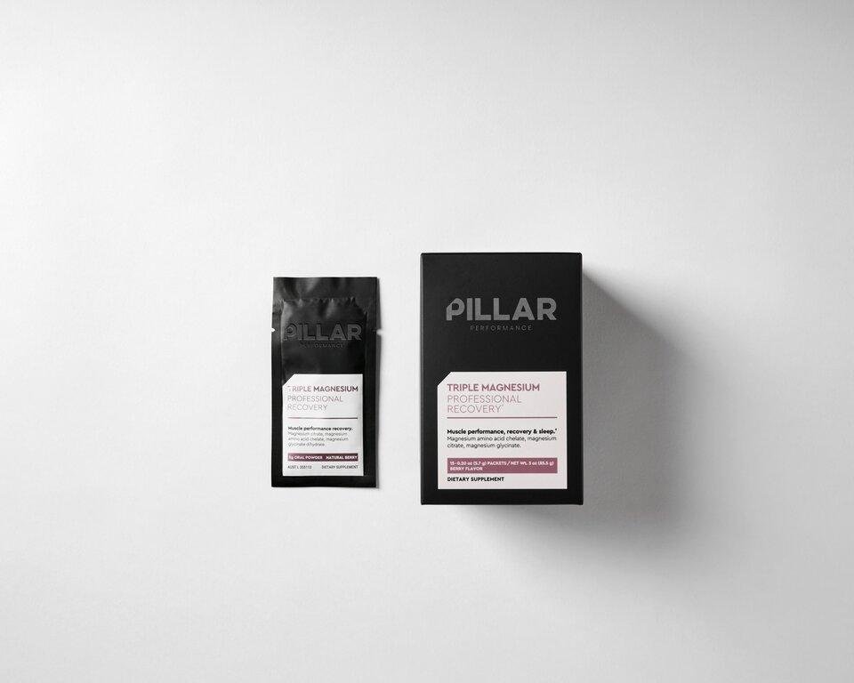 PILLAR Magnesium Travel Pack berry