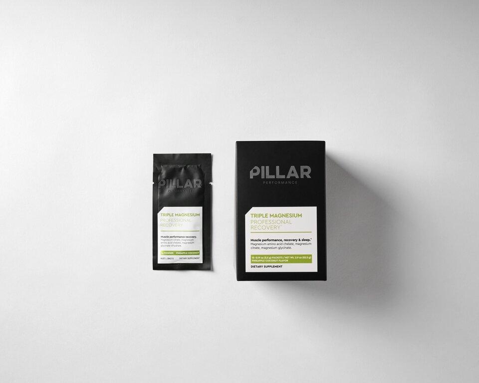 PILLAR Magnesium Travel Pack pineapple