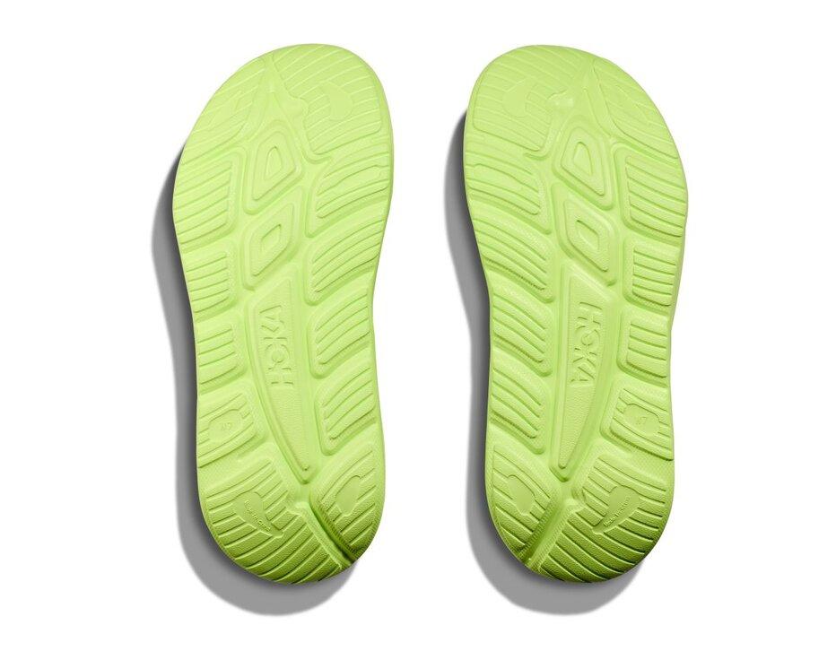 HOKA ORA Athletic Slide lettuce