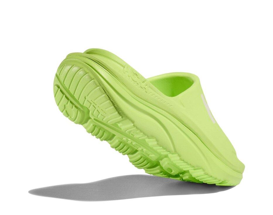 HOKA ORA Athletic Slide lettuce