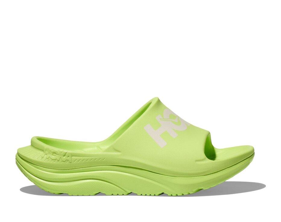 HOKA ORA Athletic Slide lettuce