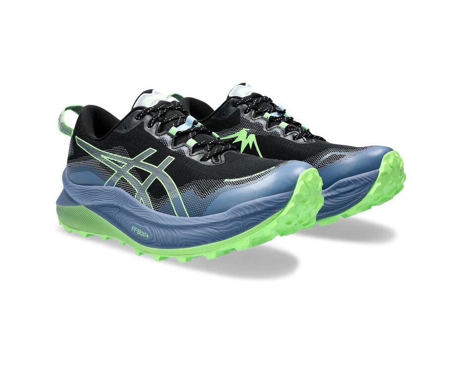 ASICS Trabuco Max 3 men black illuminate green