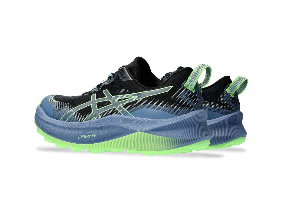 ASICS Trabuco Max 3 men black illuminate green