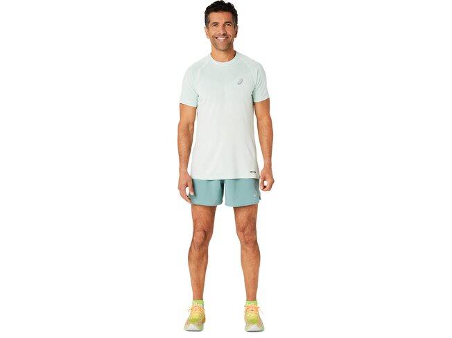 ASICS Road 5IN Short men celadon