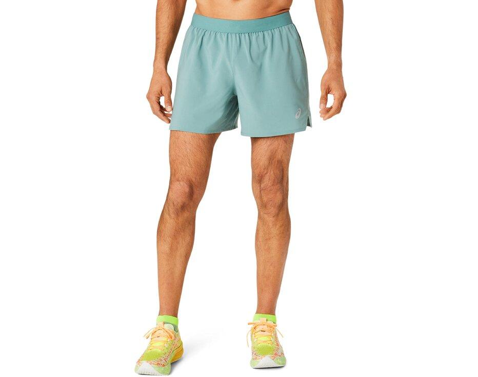 ASICS Road 5IN Short men celadon