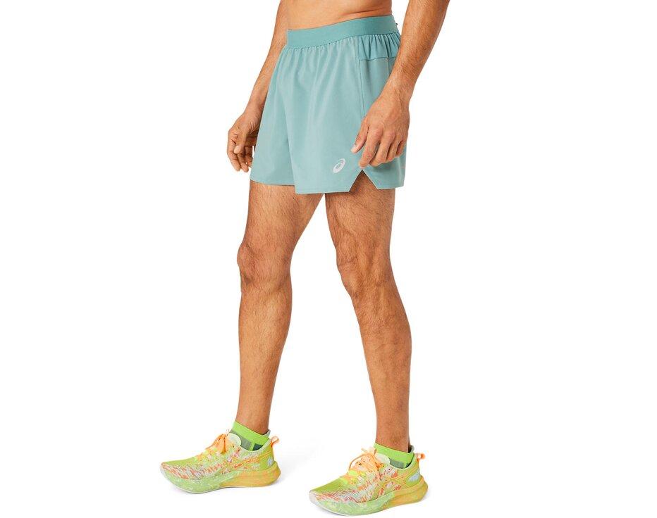 ASICS Road 5IN Short men celadon