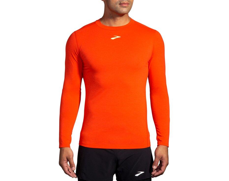 Brooks High point long sleeve red