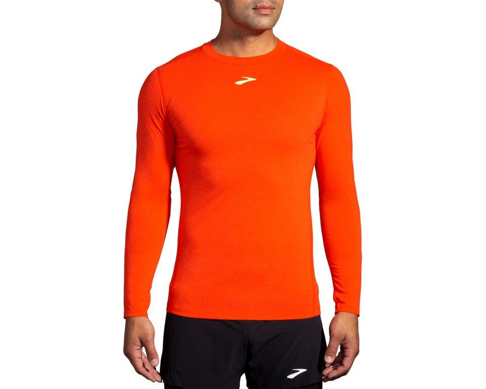 Brooks High point long sleeve red