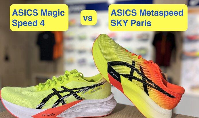 ASICS Magic Speed 4 vs Metaspeed Sky Paris – Kompletná recenzia a výber správneho modelu