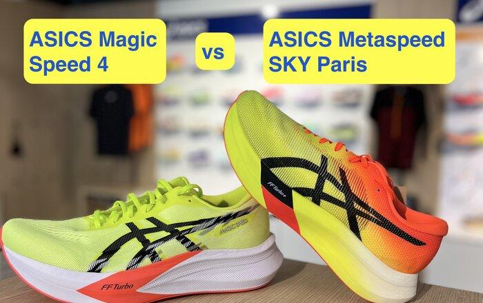 ASICS Magic Speed 4 vs Metaspeed Sky Paris – Kompletná recenzia a výber správneho modelu