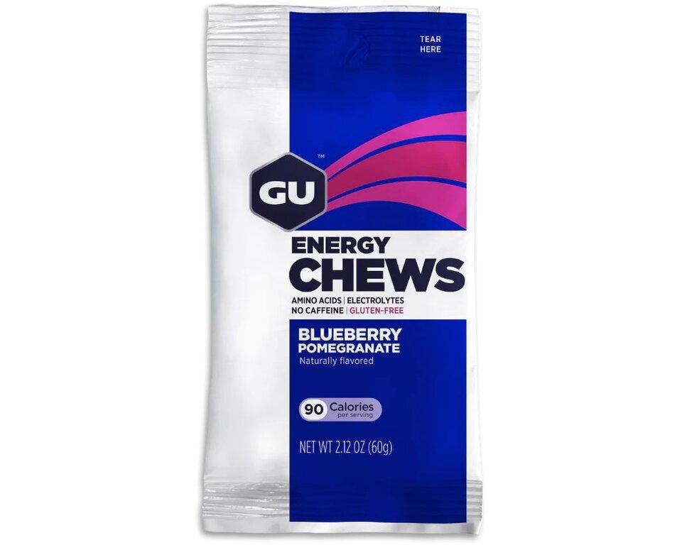 GU Energy Chews 60g Blueberry