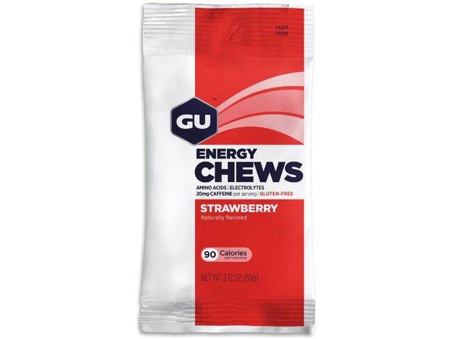 GU Energy Chews 60g Strawberry