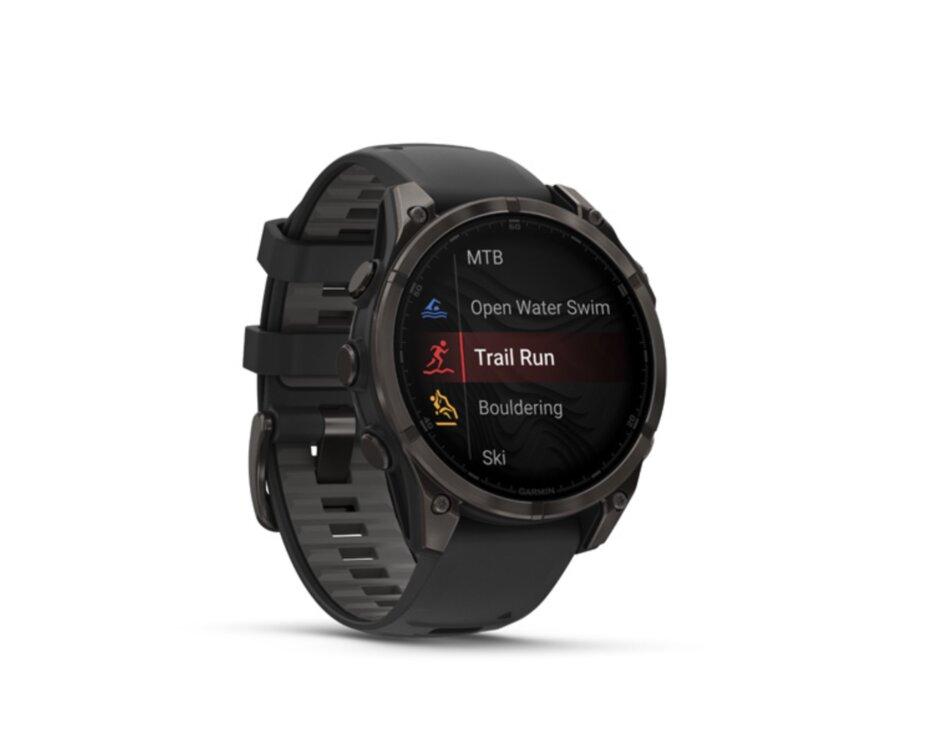 Garmin Fénix 8 47mm AMOLED, Sapphire, Carbon Gray DLC Titanium