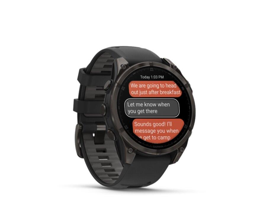 Garmin Fénix 8 47mm AMOLED, Sapphire, Carbon Gray DLC Titanium