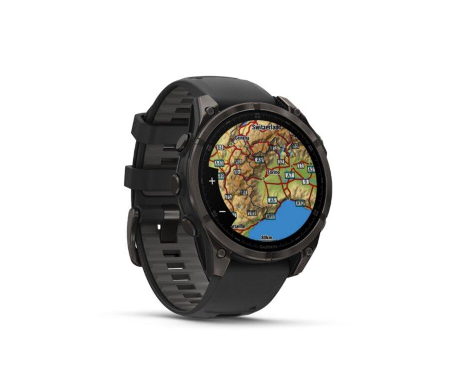 Garmin Fénix 8 47mm AMOLED, Sapphire, Carbon Gray DLC Titanium