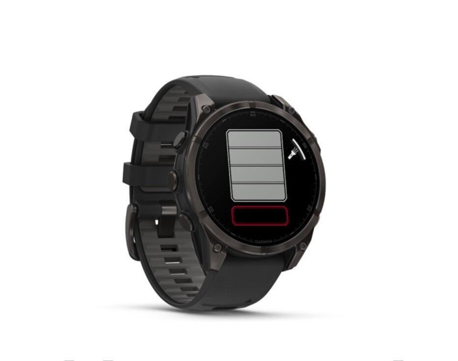 Garmin Fénix 8 47mm AMOLED, Sapphire, Carbon Gray DLC Titanium