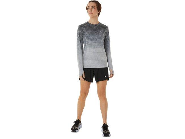 ASICS Seamless LS Top women carrier grey