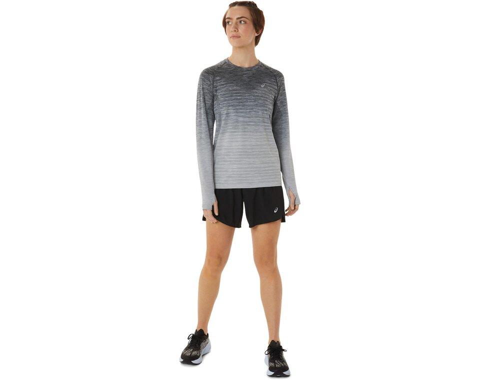 ASICS Seamless LS Top women carrier grey