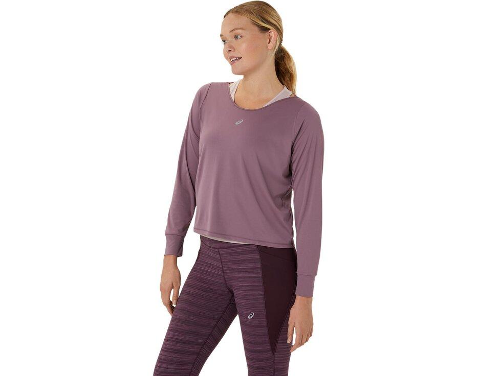 ASICS Nagino Run LS Top women dusty mauve