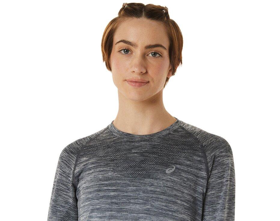 ASICS Seamless LS Top women carrier grey