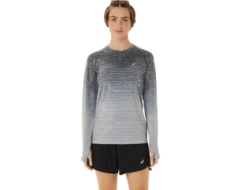 ASICS Seamless LS Top women carrier grey