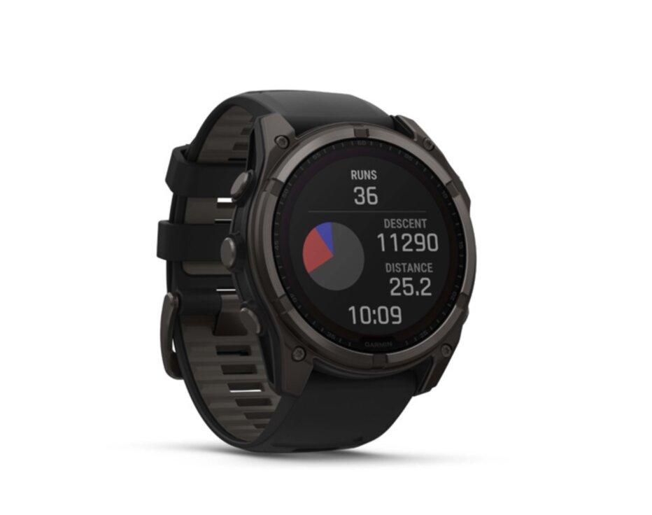 Garmin Fenix 8 51mm, Solar, Sapphire, Carbon Gray DLC Titanium