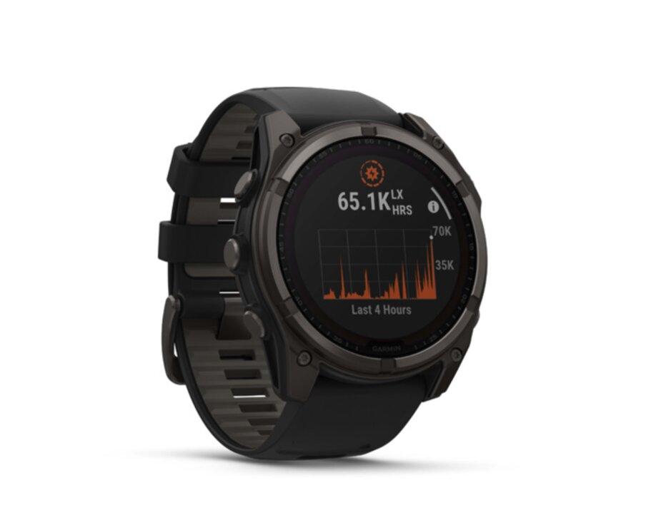 Garmin Fenix 8 51mm, Solar, Sapphire, Carbon Gray DLC Titanium