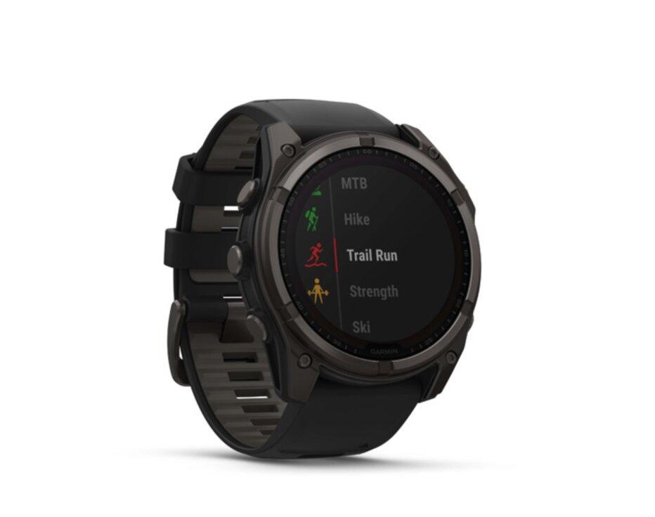 Garmin Fenix 8 51mm, Solar, Sapphire, Carbon Gray DLC Titanium