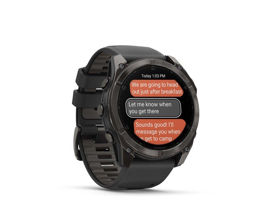 Garmin Fenix 8 51mm,  AMOLED, Sapphire, Carbon Gray DLC Titanium