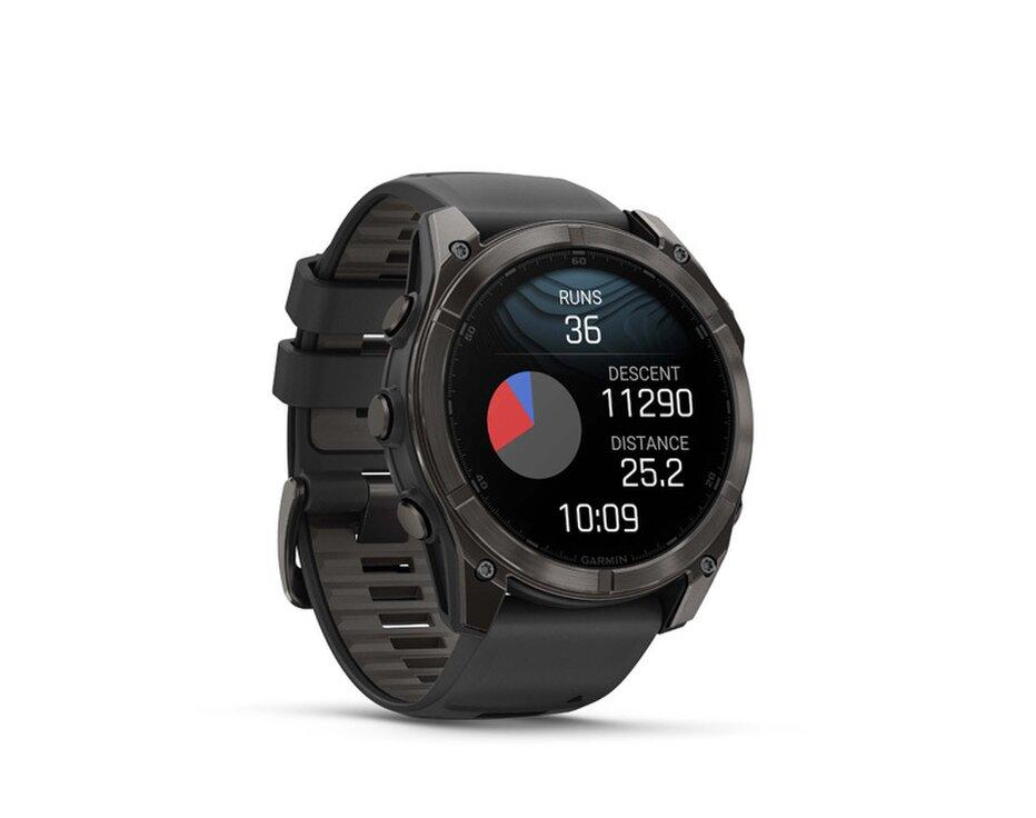 Garmin Fenix 8 51mm,  AMOLED, Sapphire, Carbon Gray DLC Titanium