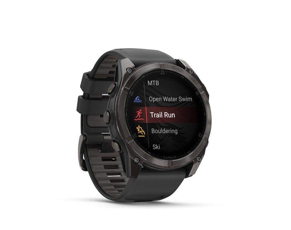 Garmin Fenix 8 51mm,  AMOLED, Sapphire, Carbon Gray DLC Titanium