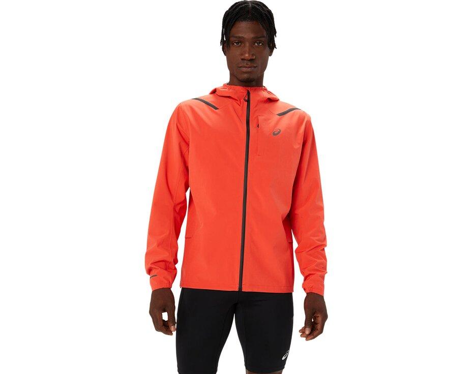 ASICS Accelerate jacket waterproof men true red