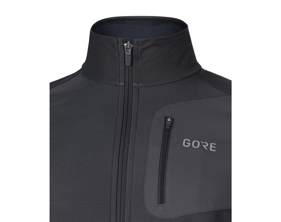 GOREwear R3 Partial Windstopper Shirt men black