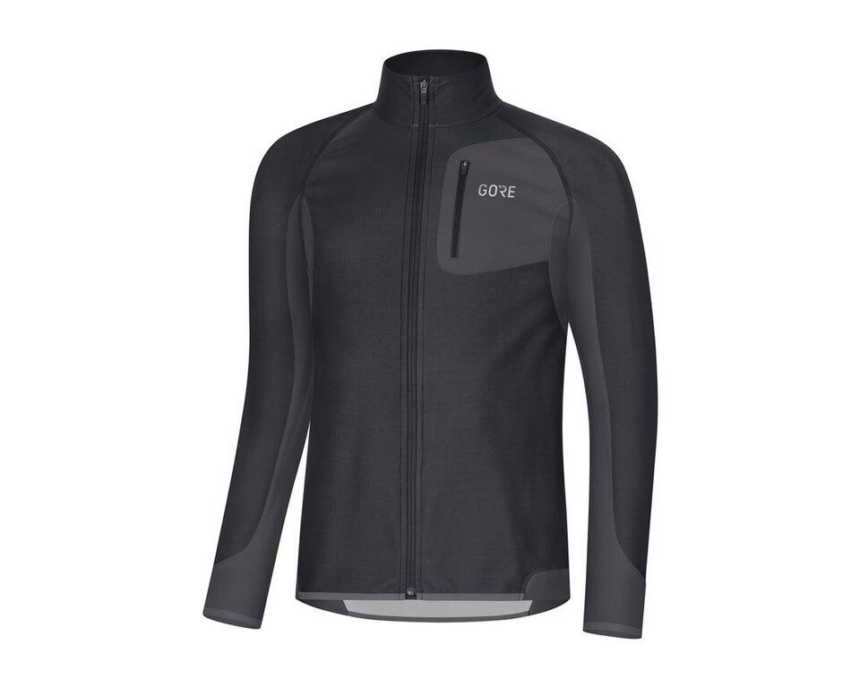 GORE R3 Partial Windstopper Shirt men black