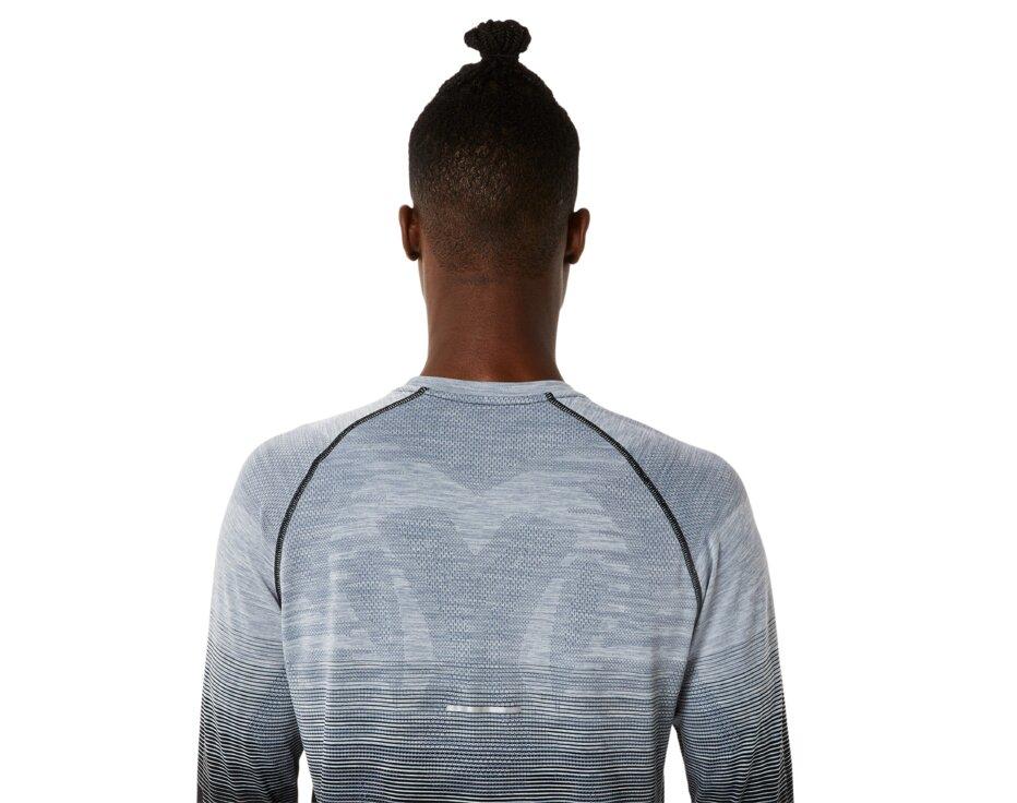 ASICS Seamless LS top men carrier grey