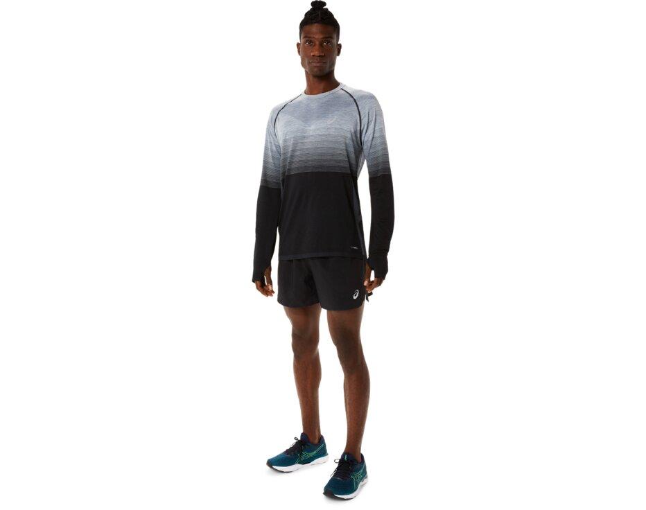 ASICS Seamless LS top men carrier grey