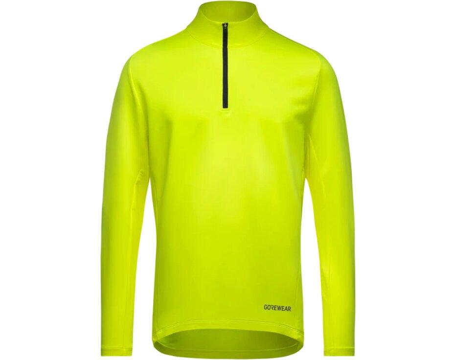 GOREWear Everyday Mid 1/4-Zip men neon