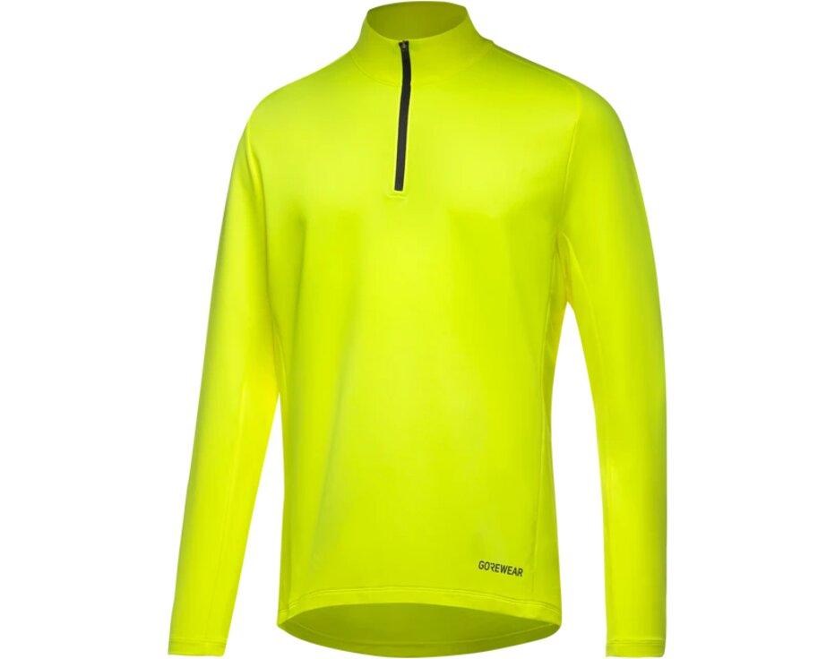 GOREWear Everyday Mid 1/4-Zip men neon